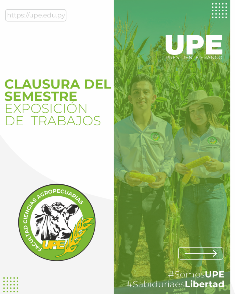 Destacados Proyectos en la Clausura Semestral de Ciencias Agropecuarias 